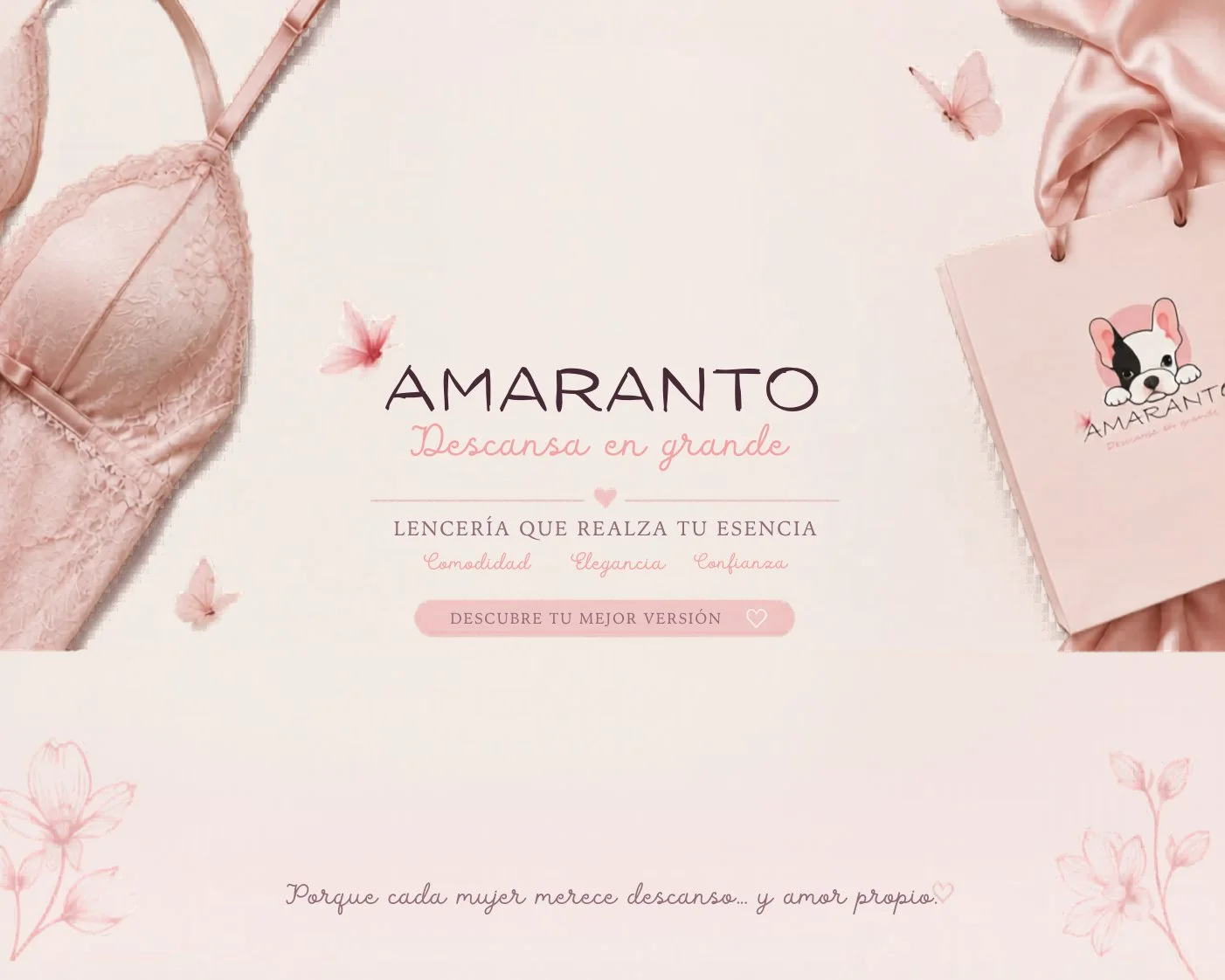 Amaranto Pijamas — Descansa en grande